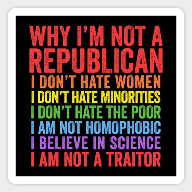 Why I'm Not A Republican Magnet by Eyes4